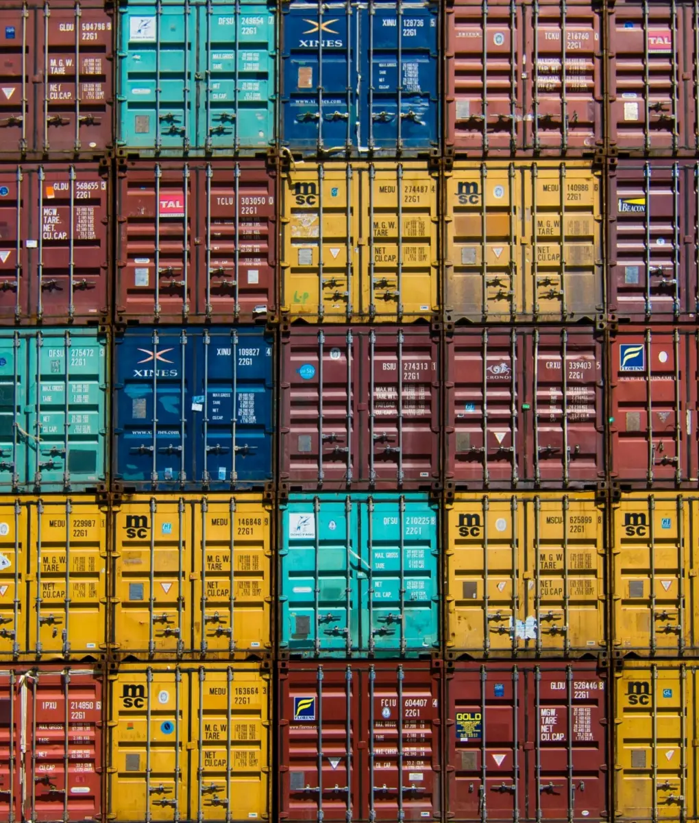 Shipping container pattern